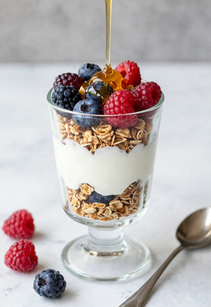 12 Easy Healthy Recipes Anyone Can Make 16 12 Easy Healthy Recipes Anyone Can Make 6. Greek Yogurt Parfait 0 1