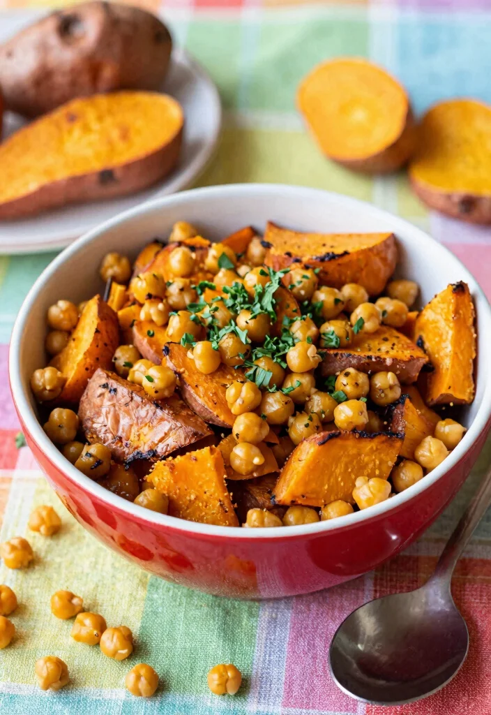 12 Easy Healthy Recipes Anyone Can Make 27 12 Easy Healthy Recipes Anyone Can Make 7. Sweet Potato and Chickpea Bowl 0 1