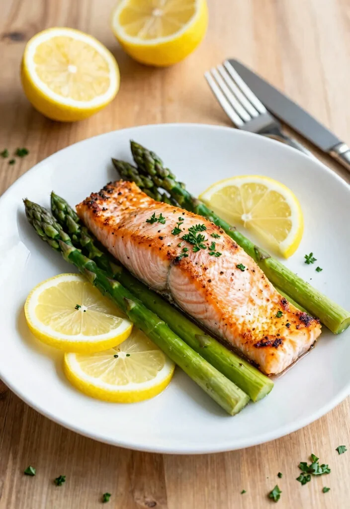 12 Easy Healthy Recipes Anyone Can Make 39 12 Easy Healthy Recipes Anyone Can Make 9. Baked Salmon with Asparagus 0 1