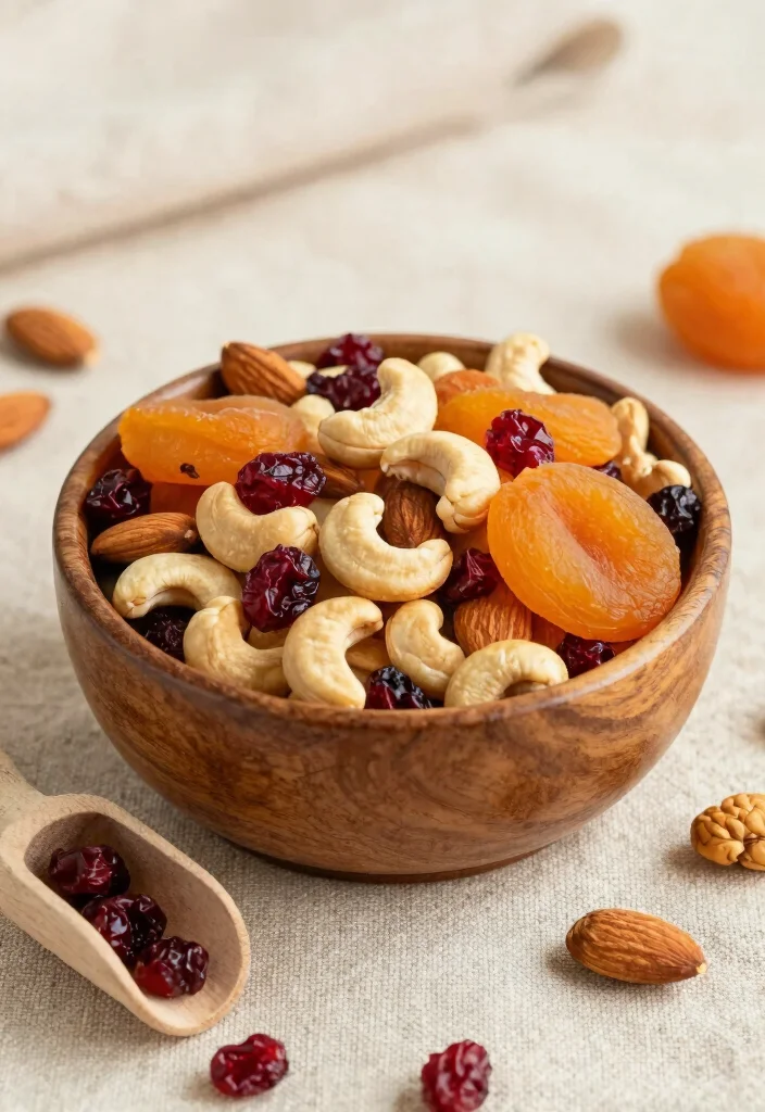 12 Easy Healthy Snack Recipes for Busy Days 6. Fruit and Nut Mix 0