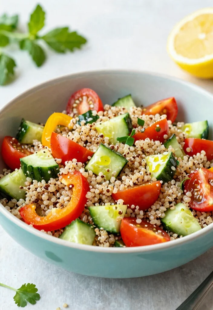 12 Easy Vegan Dinner Recipes for Busy Weeknights 28 12 Easy Vegan Dinner Recipes for Busy Weeknights 8. Vegan Quinoa Salad 0