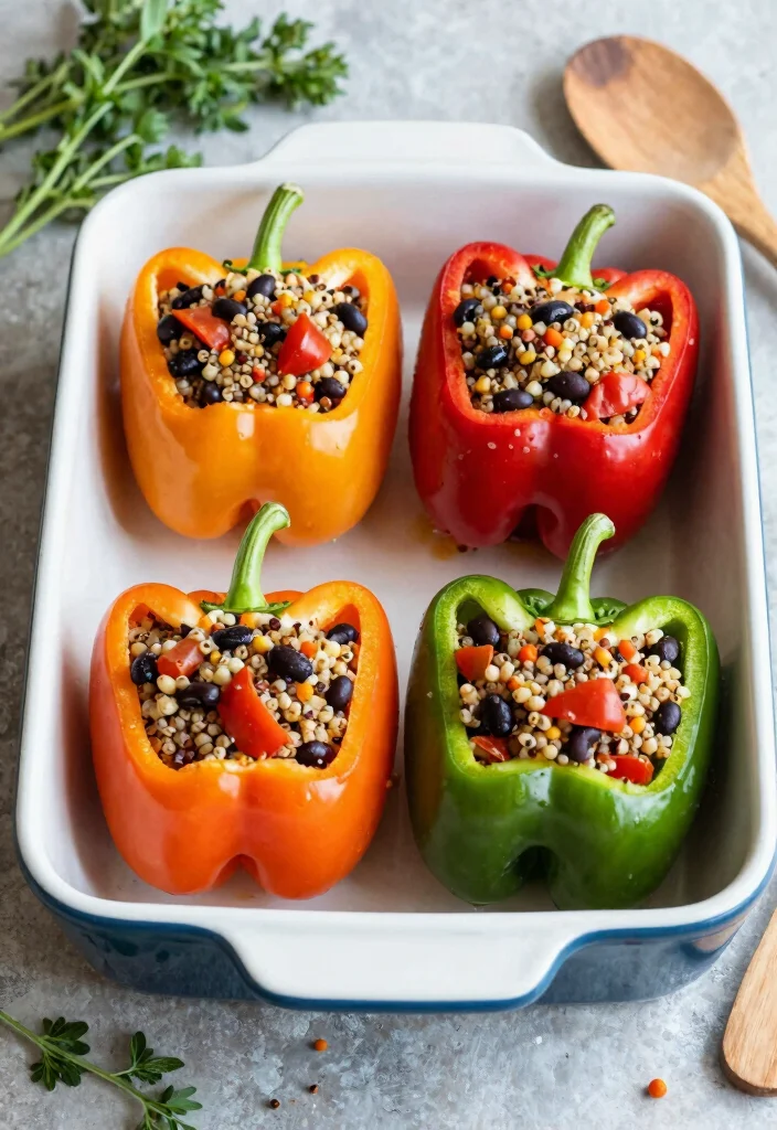 12 Easy Vegetarian Dinner Recipes Everyone Enjoys 16 12 Easy Vegetarian Dinner Recipes Everyone Enjoys 6. Quinoa Stuffed Bell Peppers 0