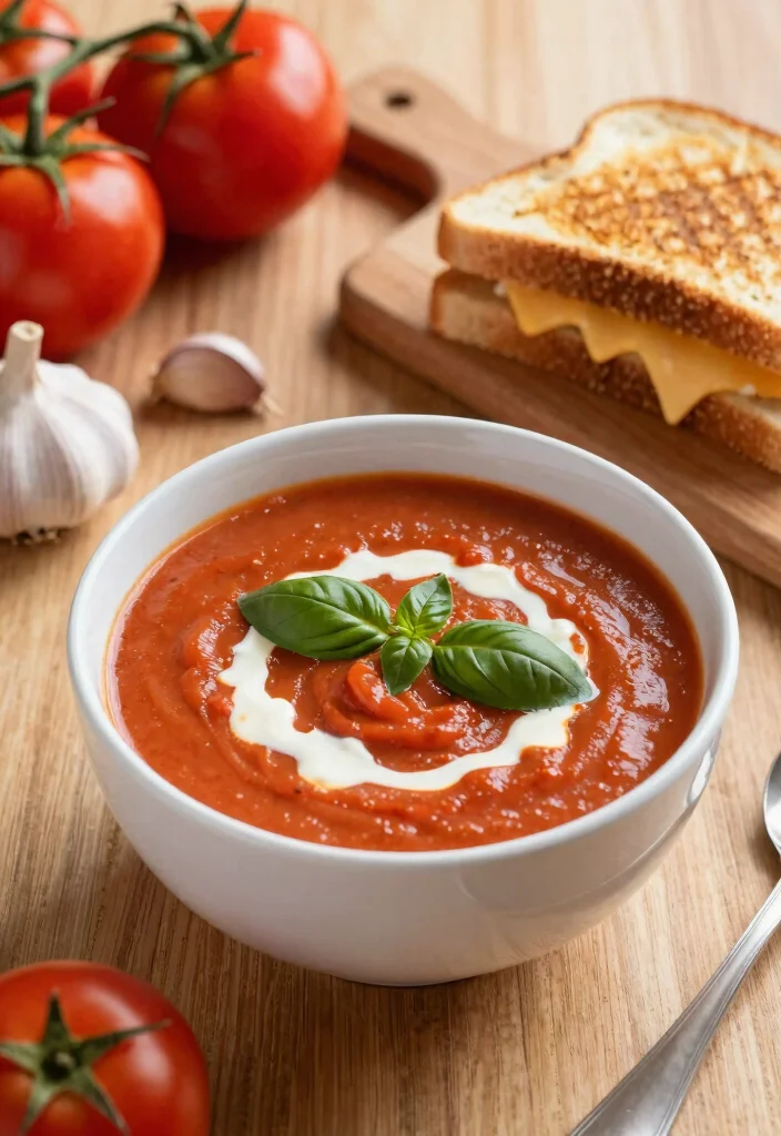 12 Easy Vegetarian Dinner Recipes for Busy Days 36 12 Easy Vegetarian Dinner Recipes for Busy Days 6. Creamy Tomato Basil Soup 0