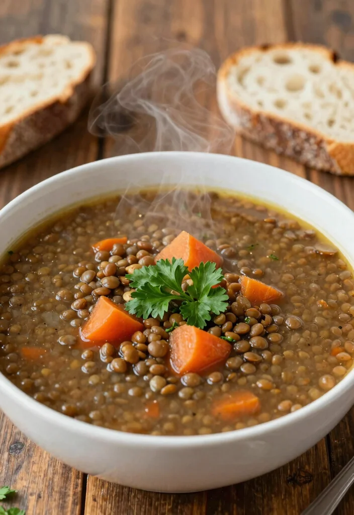 12 Easy Vegetarian Recipes for Everyday Cooking 11. Lentil Soup 0