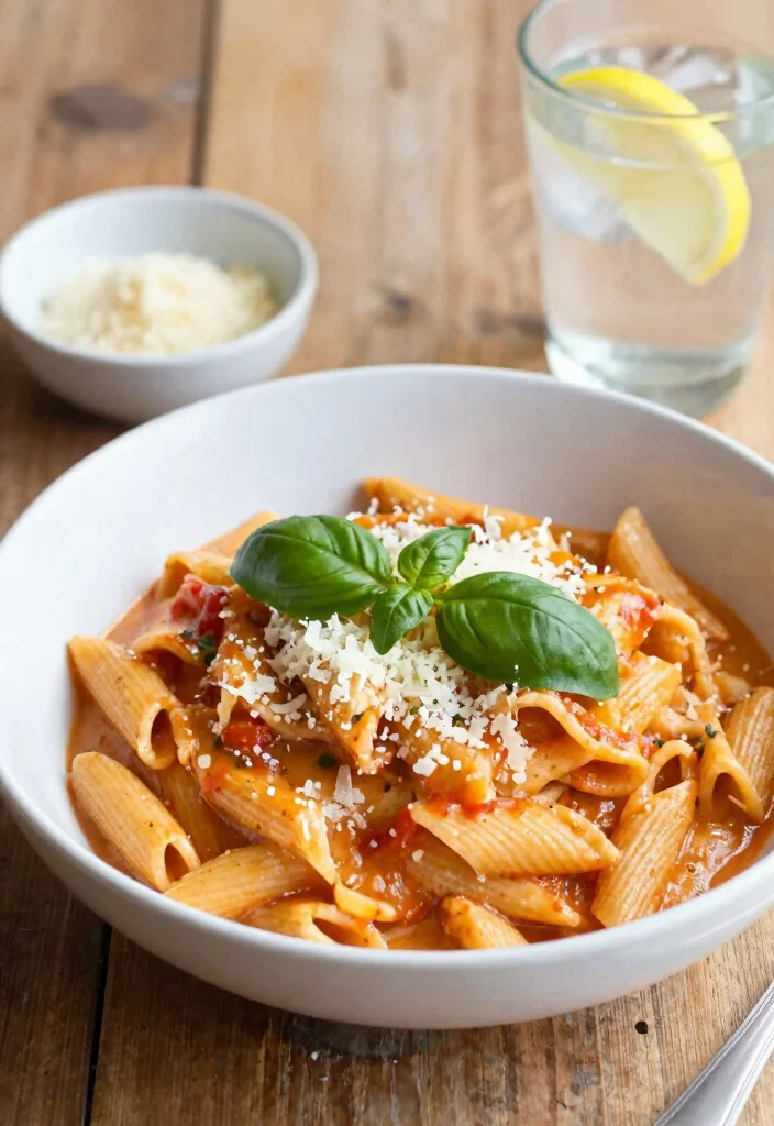 12 Easy Vegetarian Recipes for Everyday Cooking 3. Creamy Tomato Basil Pasta 0