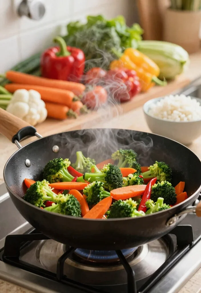 12 Easy Vegetarian Recipes for Everyday Cooking 4. Vegetable Stir Fry 0