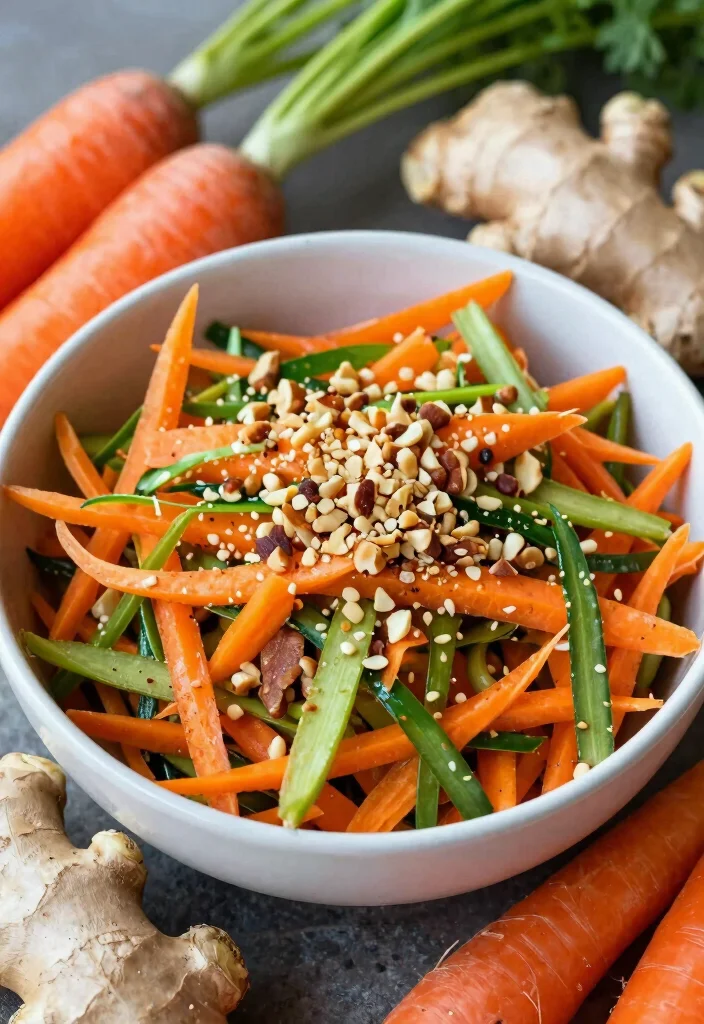 12 Gut Healthy Recipes for Better Digestion 35 12 Gut Healthy Recipes for Better Digestion 5. Zesty Ginger Carrot Salad 0