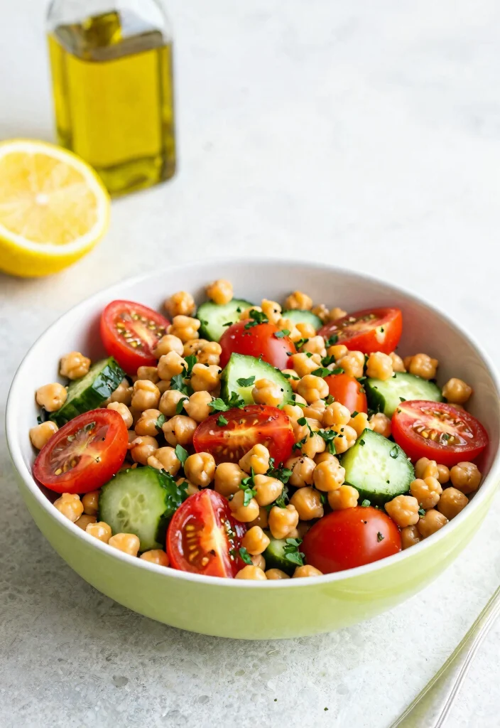 12 Gut Healthy Recipes for Better Digestion 47 12 Gut Healthy Recipes for Better Digestion 7. Fiber Packed Chickpea Salad 0