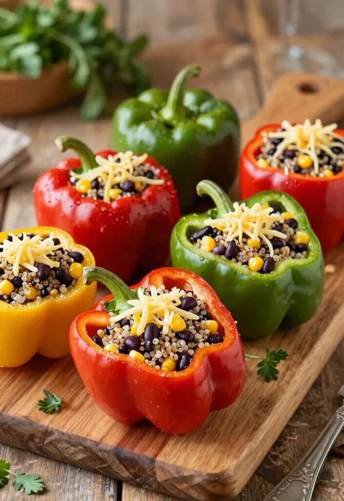 12 Healthy Air Fryer Recipes for Light Cooking 27 12 Healthy Air Fryer Recipes for Light Cooking 7. Air Fryer Stuffed Peppers 0