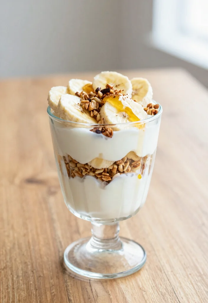 12 Healthy Banana Recipes for Everyday Eating 11. Banana Yogurt Parfait 0