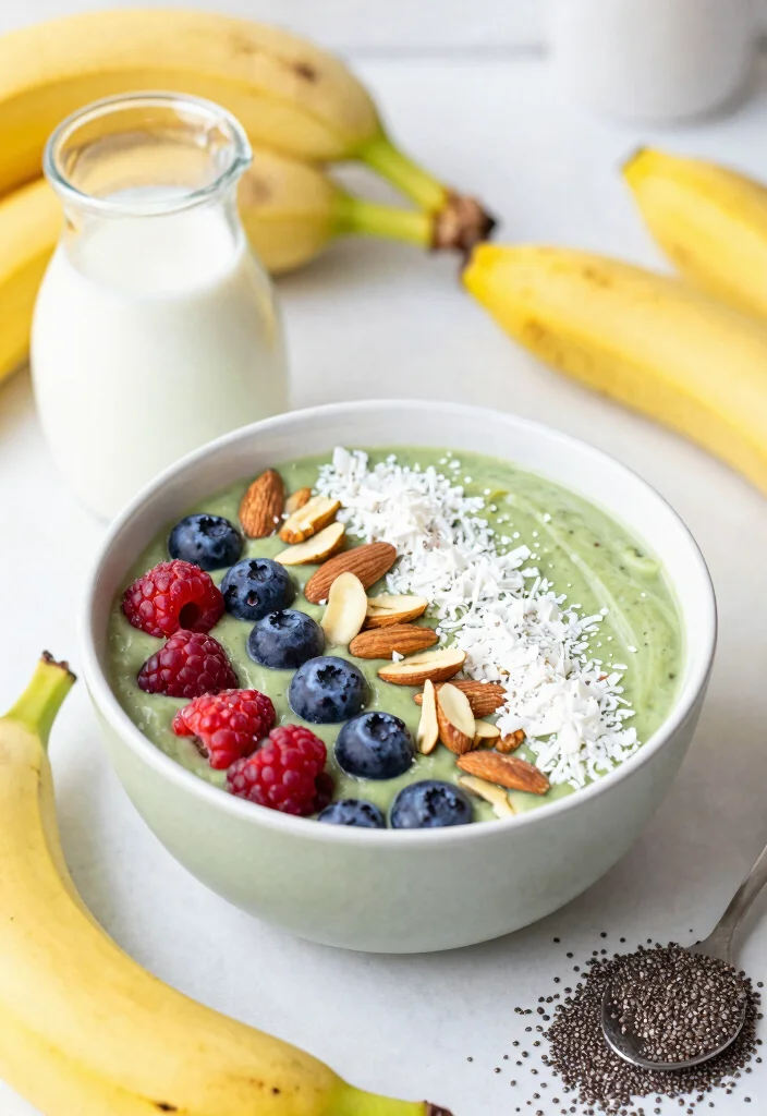12 Healthy Banana Recipes for Everyday Eating 4. Banana Smoothie Bowl 0