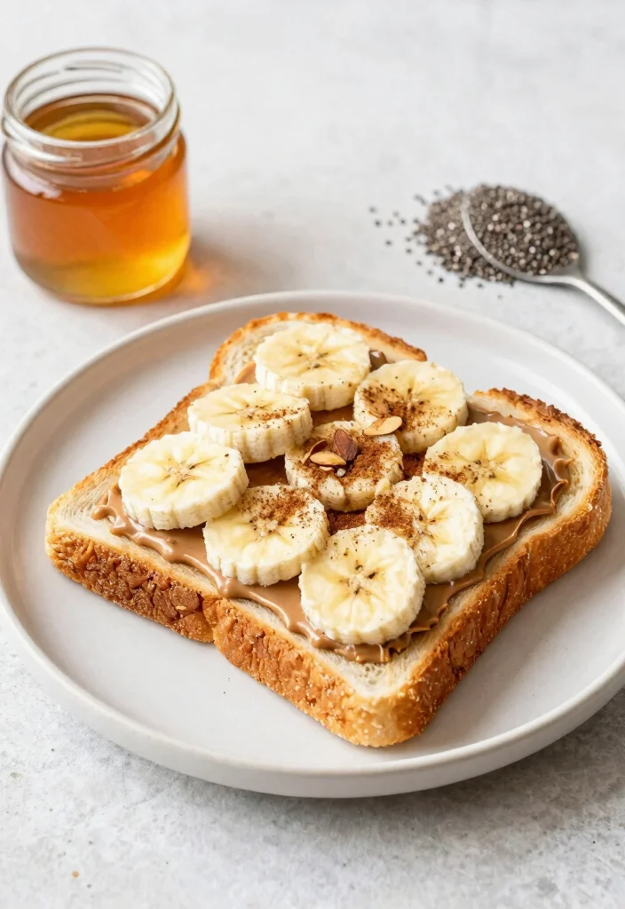 12 Healthy Banana Recipes for Everyday Eating 7. Banana Almond Butter Toast 0