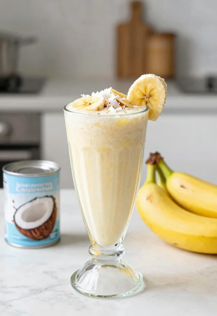 12 Healthy Banana Recipes for Everyday Eating 9. Banana Coconut Energy Smoothie 0