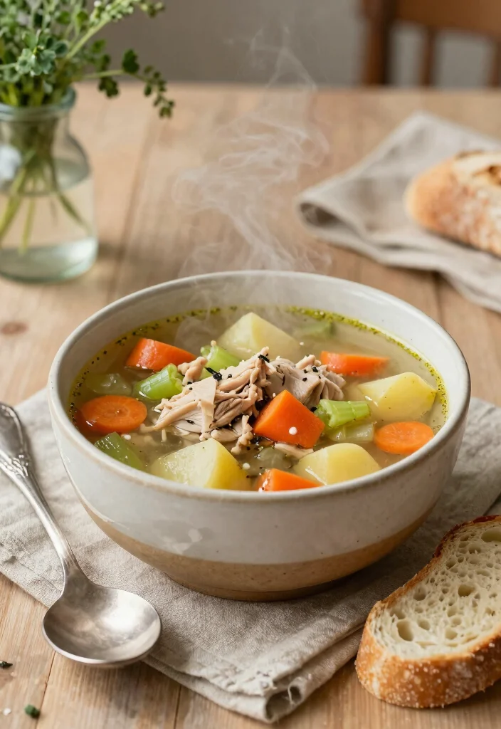 12 Healthy Canned Chicken Recipes for Easy Meals 47 12 Healthy Canned Chicken Recipes for Easy Meals 7. Chicken and Vegetable Soup 0