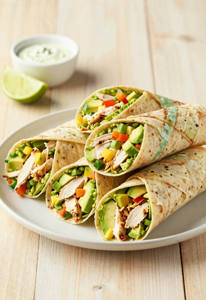 12 Healthy Chicken Dinner Recipes for Families 62 12 Healthy Chicken Dinner Recipes for Families 12. Chicken Avocado Salad Wraps 0