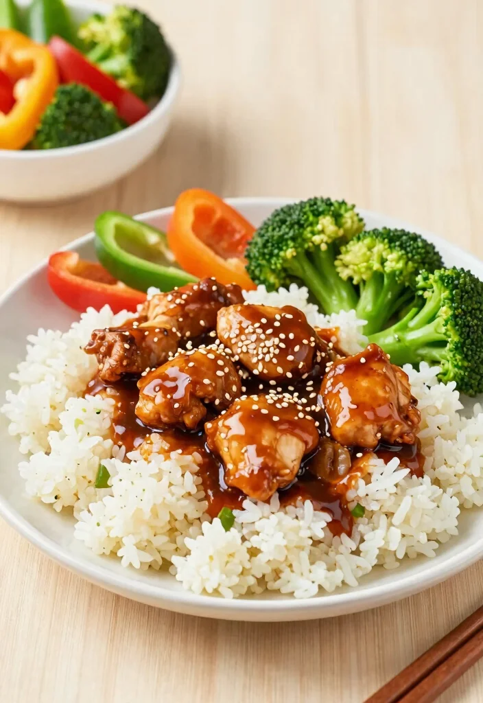 12 Healthy Chicken Dinner Recipes for Families 37 12 Healthy Chicken Dinner Recipes for Families 7. Teriyaki Chicken and Cauliflower Rice 0