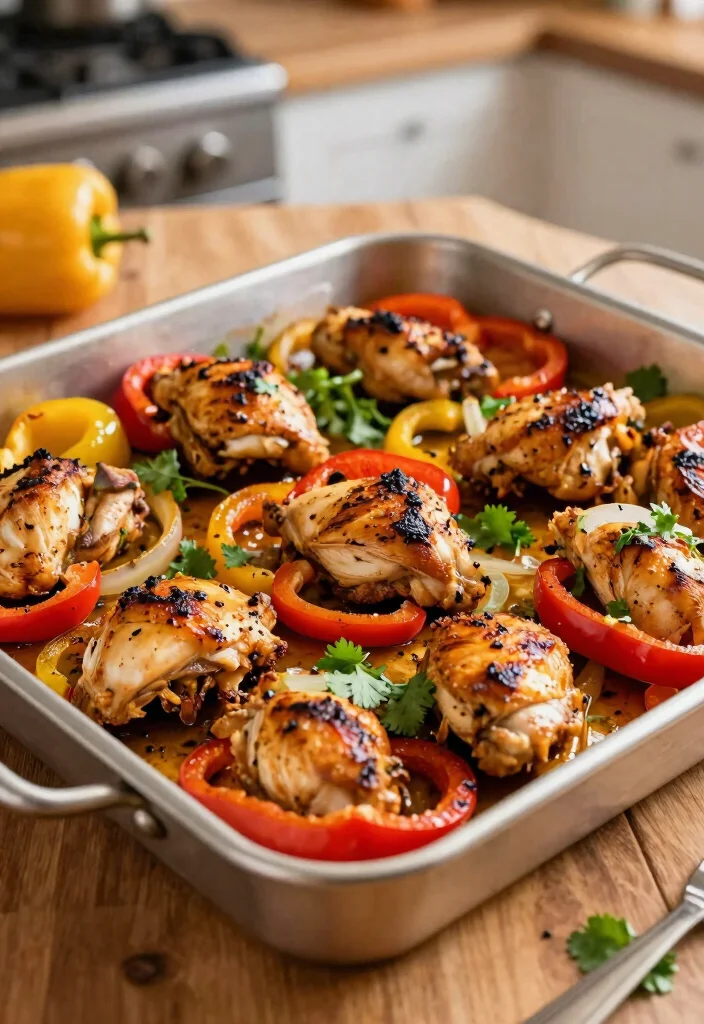 12 Healthy Chicken Dinner Recipes for Families 48 12 Healthy Chicken Dinner Recipes for Families 8. Chicken Fajita Sheet Pan Dinner 0