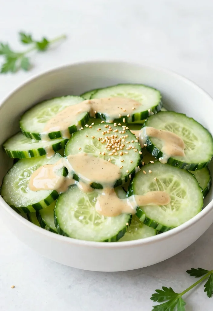 12 Healthy Chinese Recipes with Lighter Taste 60 12 Healthy Chinese Recipes with Lighter Taste 10. Chilled Cucumber Salad with Sesame Dressing 0