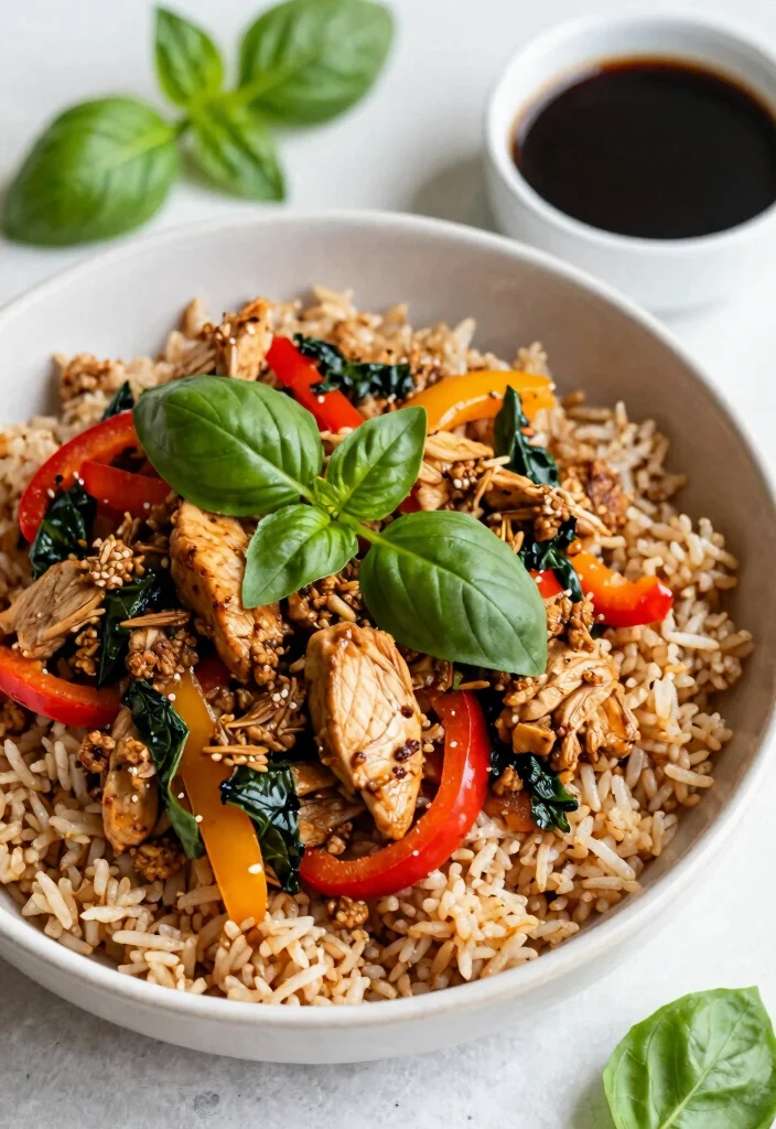 12 Healthy Chinese Recipes with Lighter Taste 61 12 Healthy Chinese Recipes with Lighter Taste 11. Thai Basil Chicken Healthy Version 0