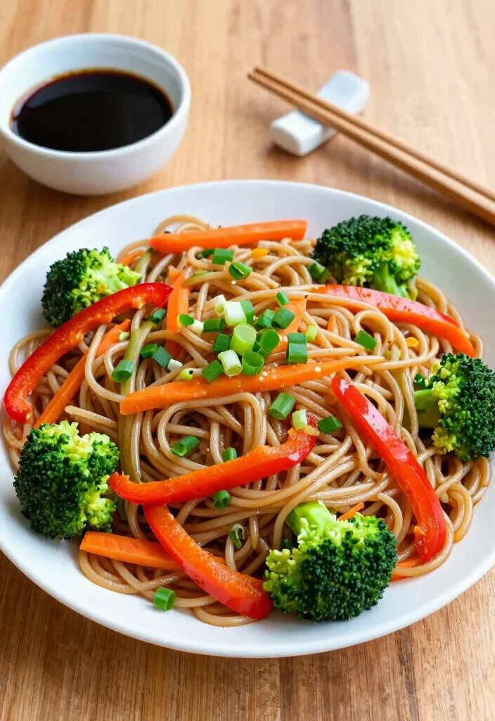 12 Healthy Chinese Recipes with Lighter Taste 23 12 Healthy Chinese Recipes with Lighter Taste 3. Vegetable Lo Mein 0