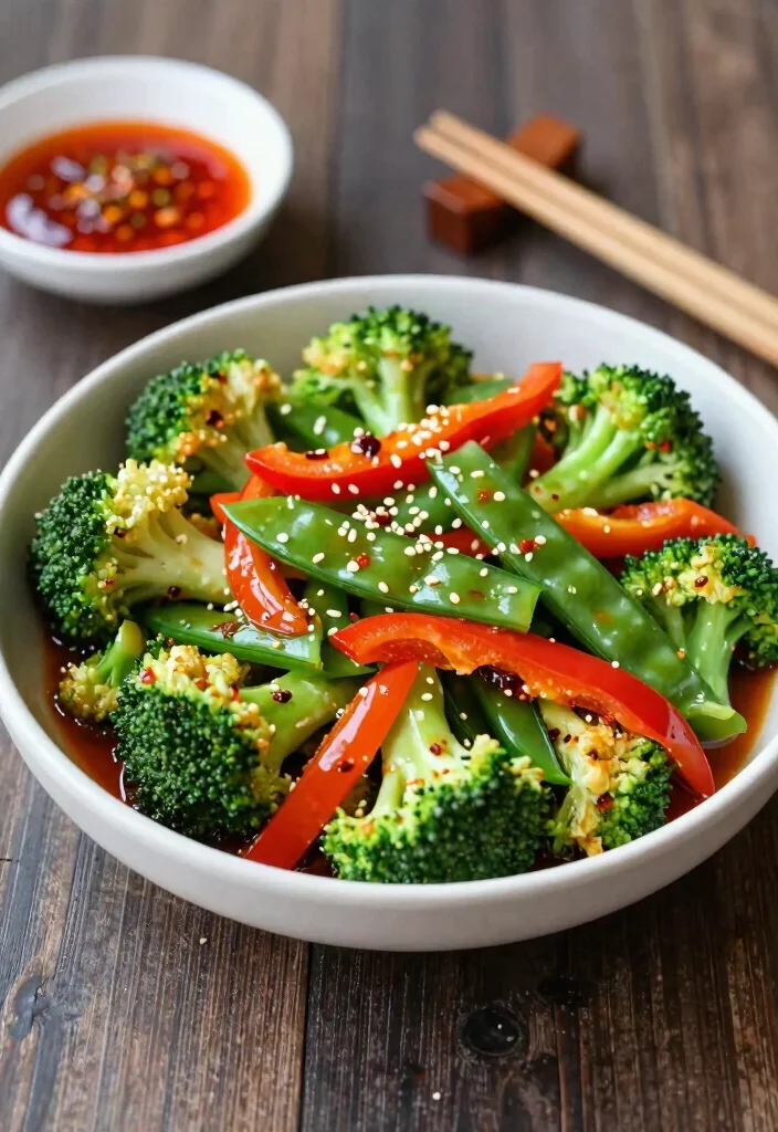 12 Healthy Chinese Recipes with Lighter Taste 25 12 Healthy Chinese Recipes with Lighter Taste 5. Szechuan Vegetable Stir Fry 0