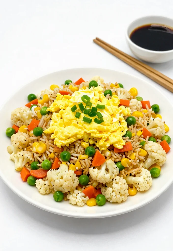 12 Healthy Chinese Recipes with Lighter Taste 36 12 Healthy Chinese Recipes with Lighter Taste 6. Cauliflower Fried Rice 0
