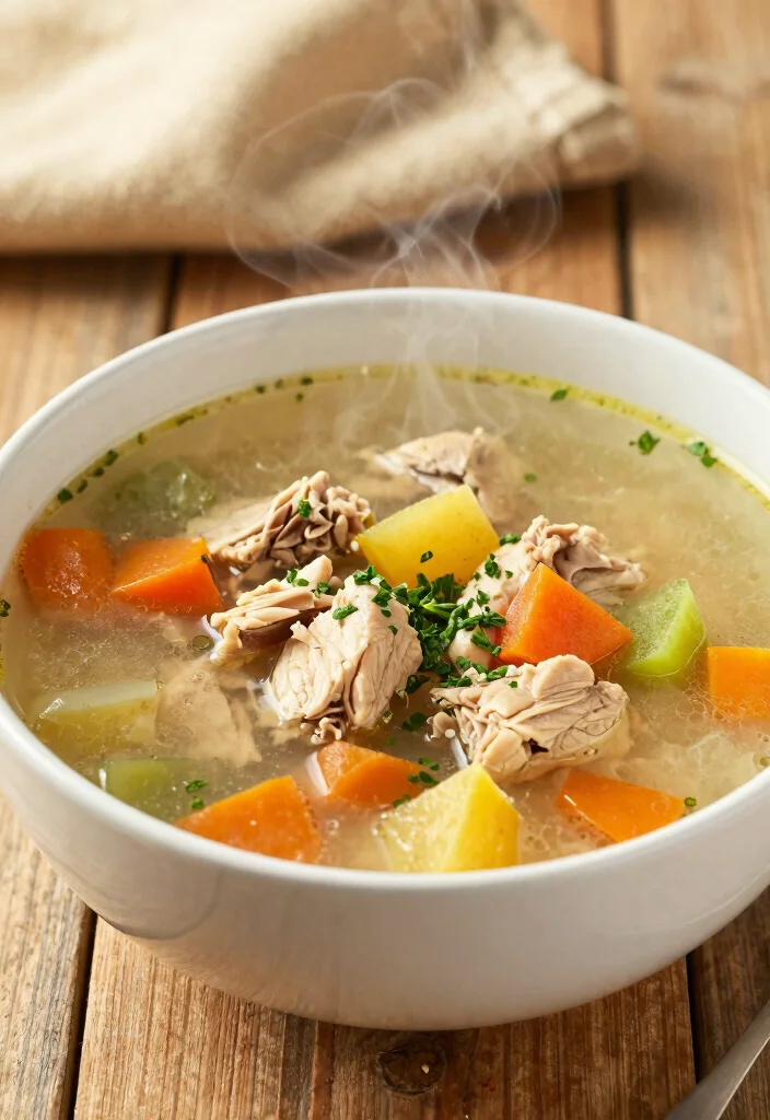 12 Healthy Crockpot Chicken Recipes for Easy Dinners 62 12 Healthy Crockpot Chicken Recipes for Easy Dinners 12. Hearty Chicken and Vegetable Soup 0