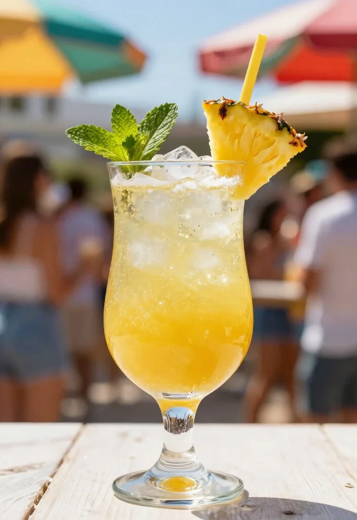 12 Healthy Drink Recipes for Refreshing Hydration 6. Pineapple Ginger Sparkler 0