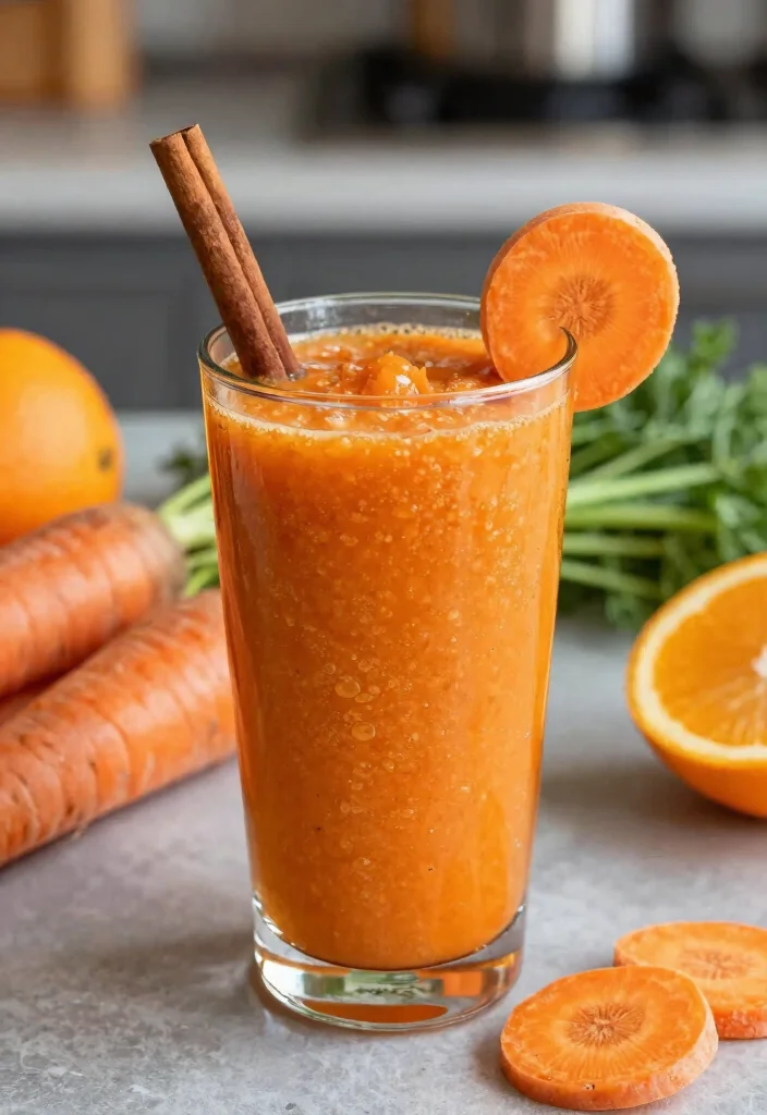 12 Healthy Fruit Smoothie Recipes for Energy 11. Spiced Carrot Smoothie 0