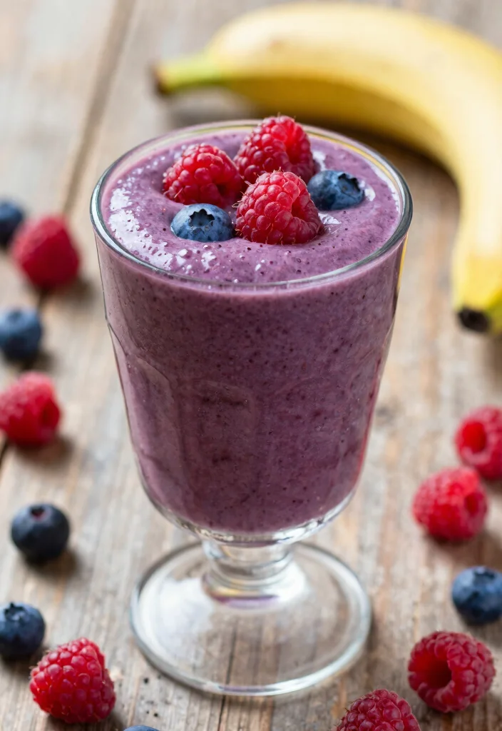 12 Healthy Fruit Smoothie Recipes for Energy 2. Berry Blast Smoothie 0