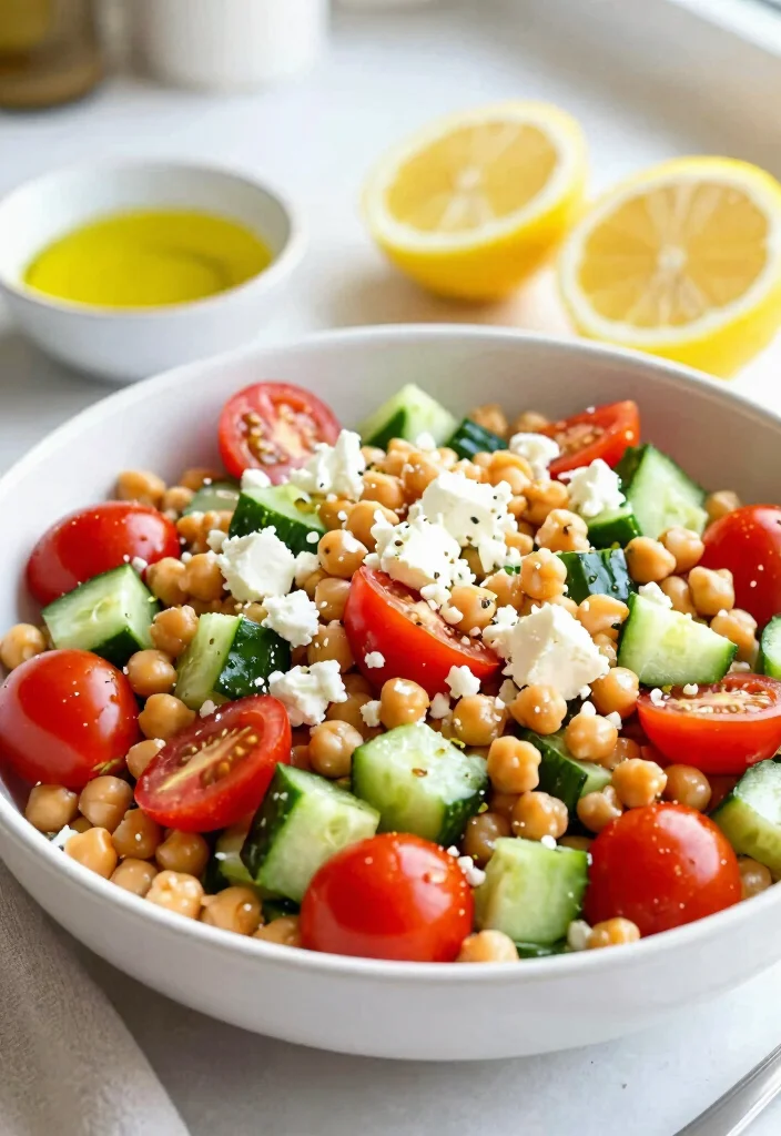 12 Healthy Gluten Free Recipes for Clean Eating 35 12 Healthy Gluten Free Recipes for Clean Eating 5. Mediterranean Chickpea Salad 0