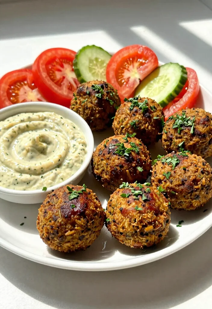 12 Healthy Gluten Free Recipes for Clean Eating 47 12 Healthy Gluten Free Recipes for Clean Eating 7. Baked Falafel with Tahini Sauce 0