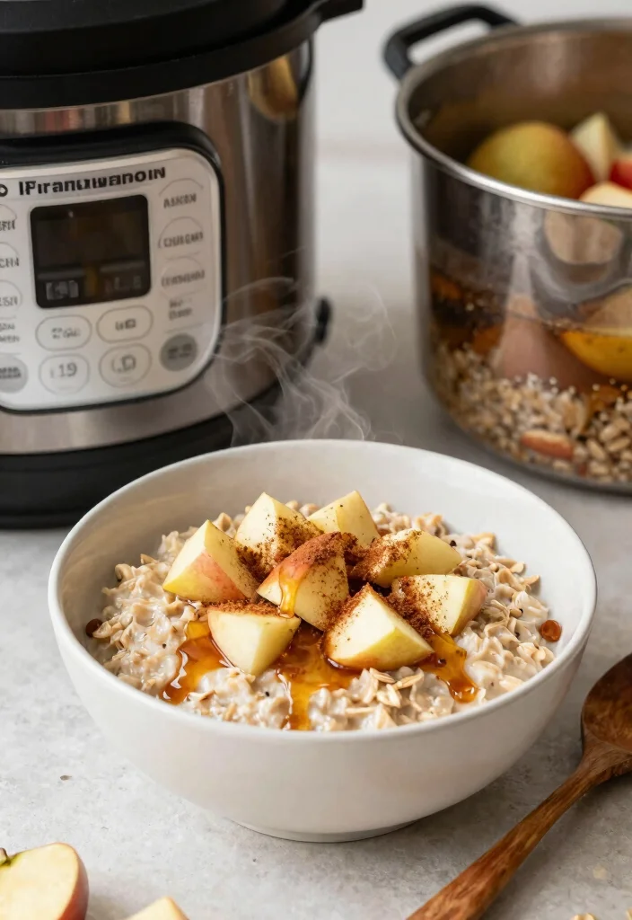 12 Healthy Instant Pot Recipes for Fast Meals 9. Instant Pot Apple Cinnamon Oatmeal 0