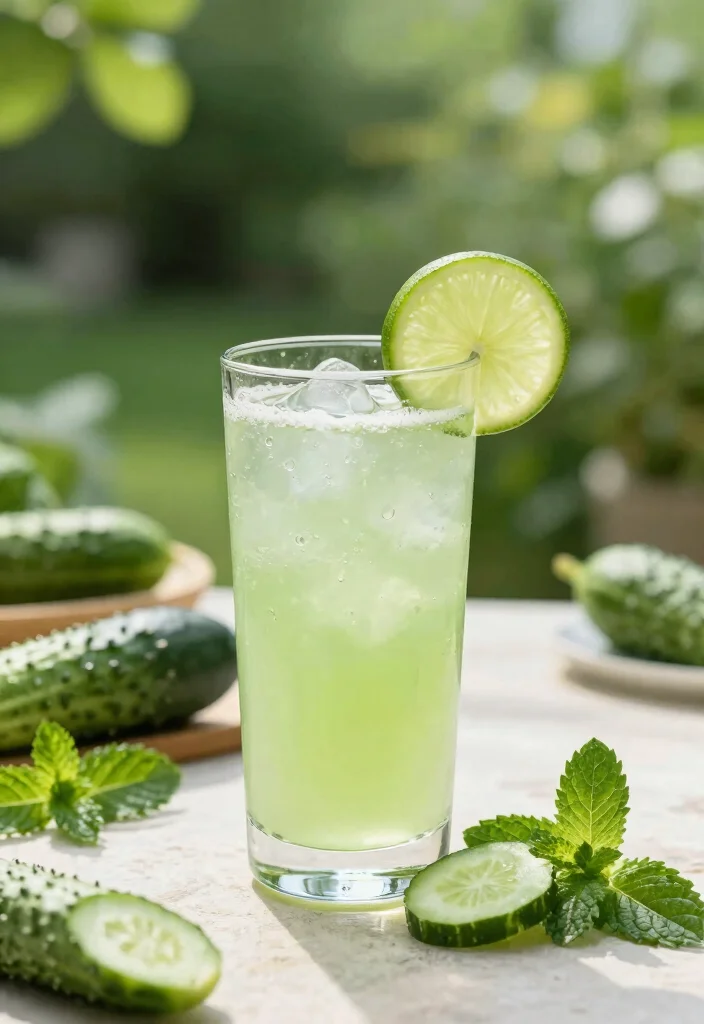 12 Healthy Juice Recipes for Daily Nutrition 4. Cucumber Mint Refresher 0