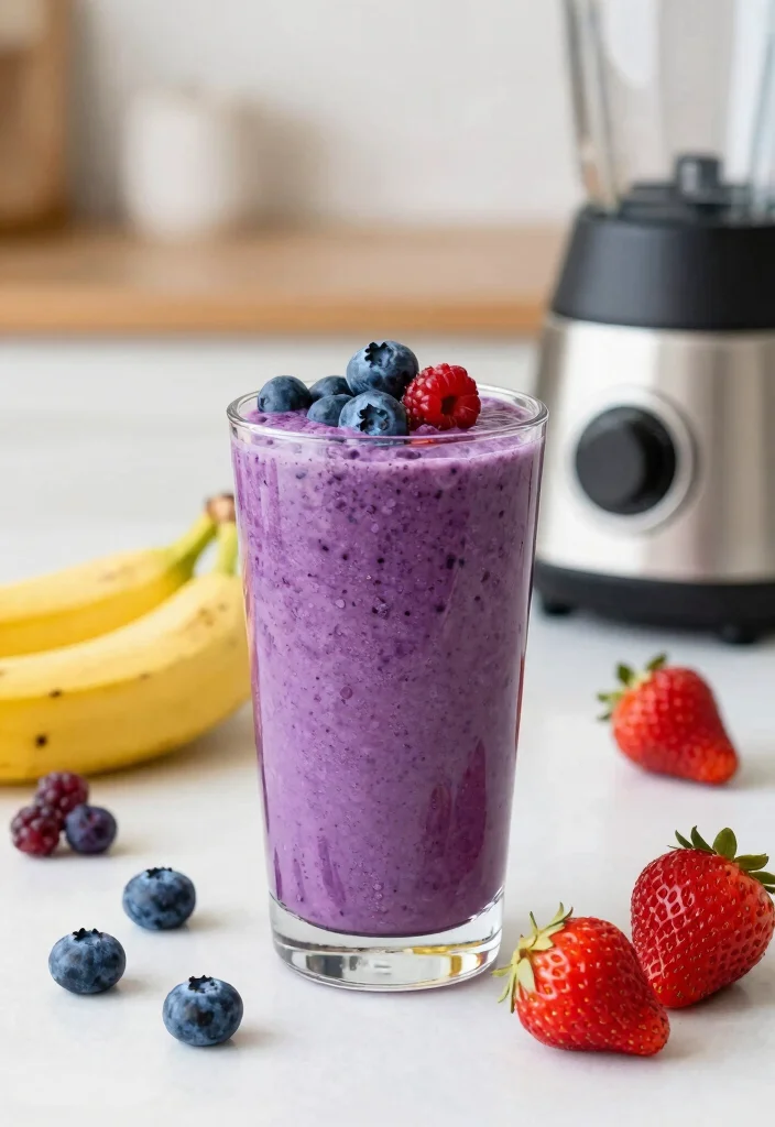 12 Healthy Juice Recipes for Daily Nutrition 6. Berry Blast Smoothie 0