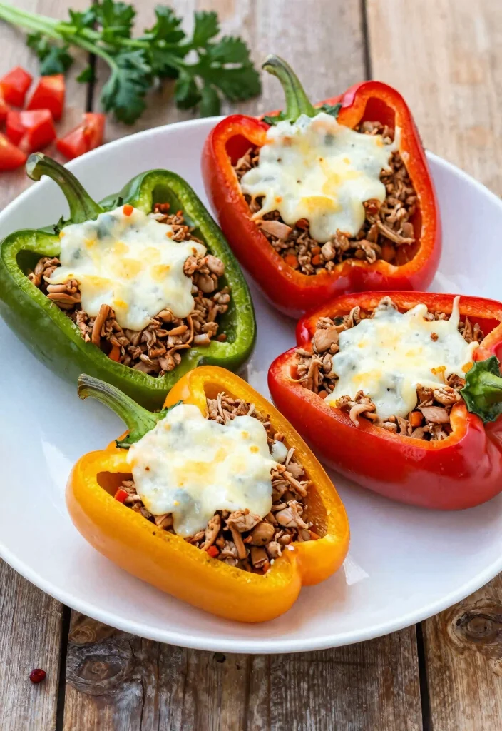 12 Healthy Keto Recipes for Balanced Low Carb Meals 61 12 Healthy Keto Recipes for Balanced Low Carb Meals 11. Stuffed Bell Peppers with Ground Turkey 0