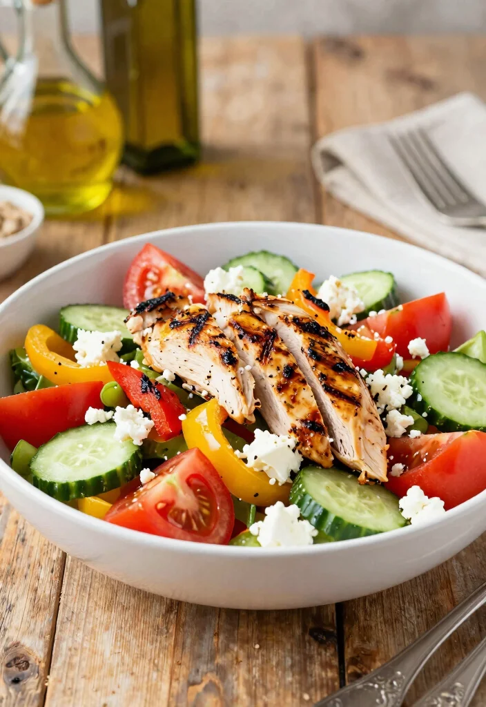 12 Healthy Keto Recipes for Balanced Low Carb Meals 35 12 Healthy Keto Recipes for Balanced Low Carb Meals 5. Greek Salad with Grilled Chicken 0
