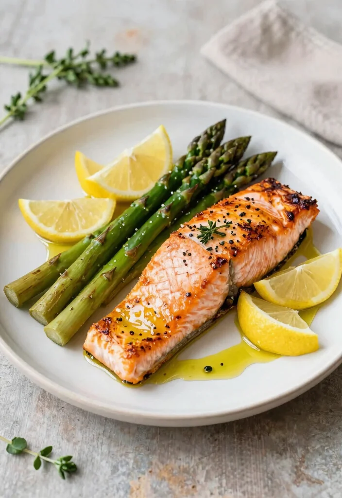 12 Healthy Keto Recipes for Balanced Low Carb Meals 47 12 Healthy Keto Recipes for Balanced Low Carb Meals 7. Baked Salmon with Asparagus 0