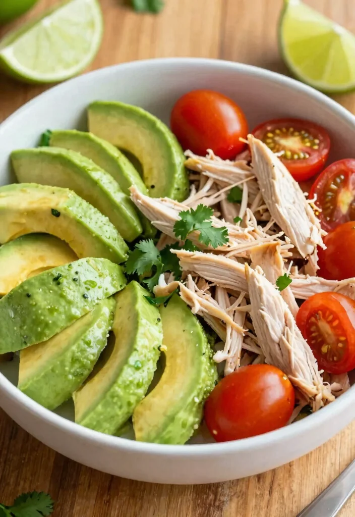 12 Healthy Keto Recipes for Balanced Low Carb Meals 59 12 Healthy Keto Recipes for Balanced Low Carb Meals 9. Chicken Avocado Salad 0