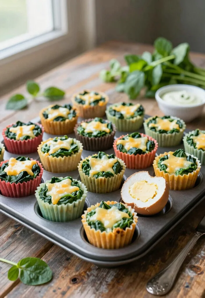 12 Healthy Keto Recipes for Clean Low Carb Eating 3. Egg Muffins with Spinach and Cheese 0