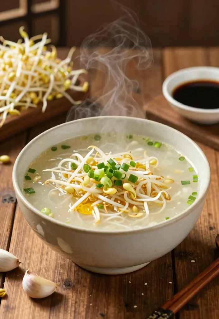 12 Healthy Korean Recipes with Fresh Flavor 1 12 Healthy Korean Recipes with Fresh Flavor 1. Soybean Sprout Soup Kongnamul Guk 0