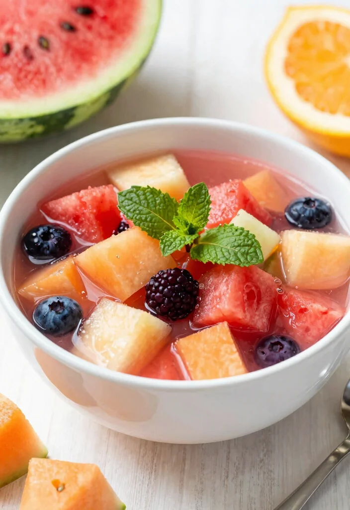 12 Healthy Korean Recipes with Fresh Flavor 62 12 Healthy Korean Recipes with Fresh Flavor 12. Fresh Fruit Soup 0