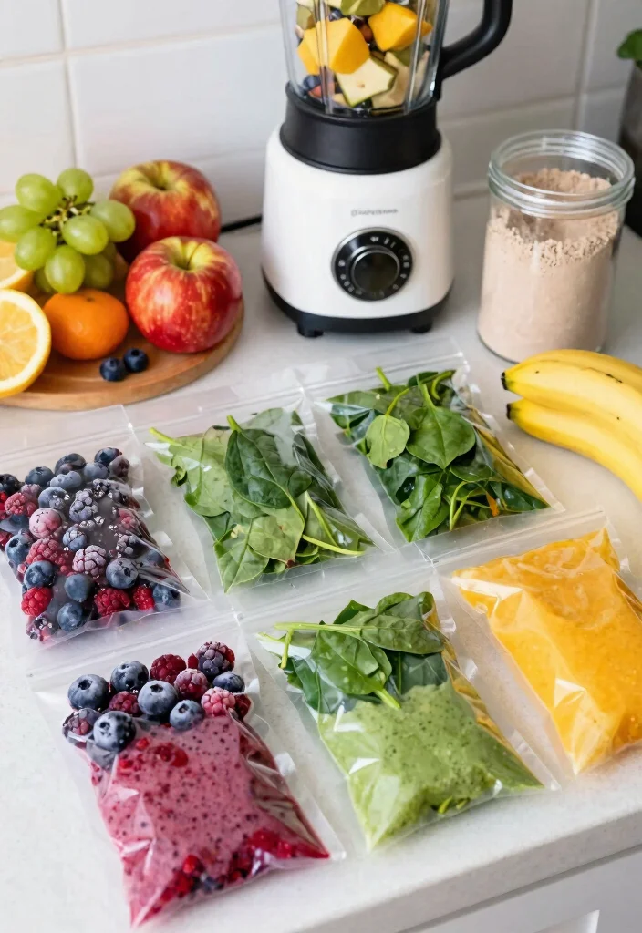 12 Healthy Meal Prep Recipes for Weekly Planning 62 12 Healthy Meal Prep Recipes for Busy Weeks 12. Berry Smoothie Prep Packs 0 1