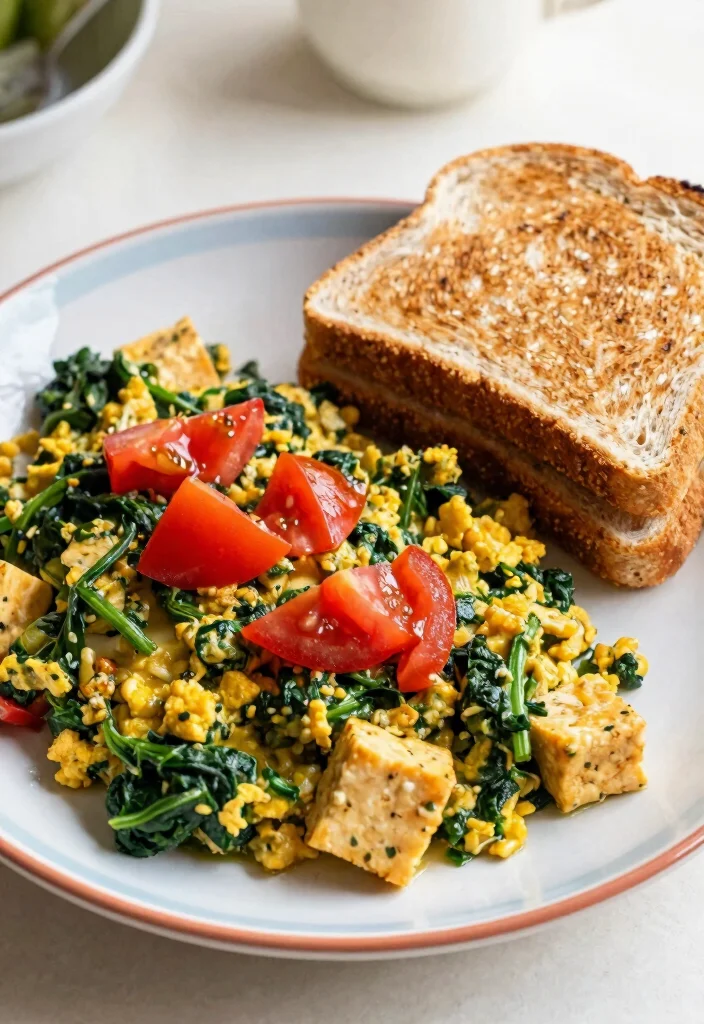 12 Healthy Meal Prep Recipes for Weekly Planning 36 12 Healthy Meal Prep Recipes for Busy Weeks 6. Spinach and Tofu Scramble 0 1