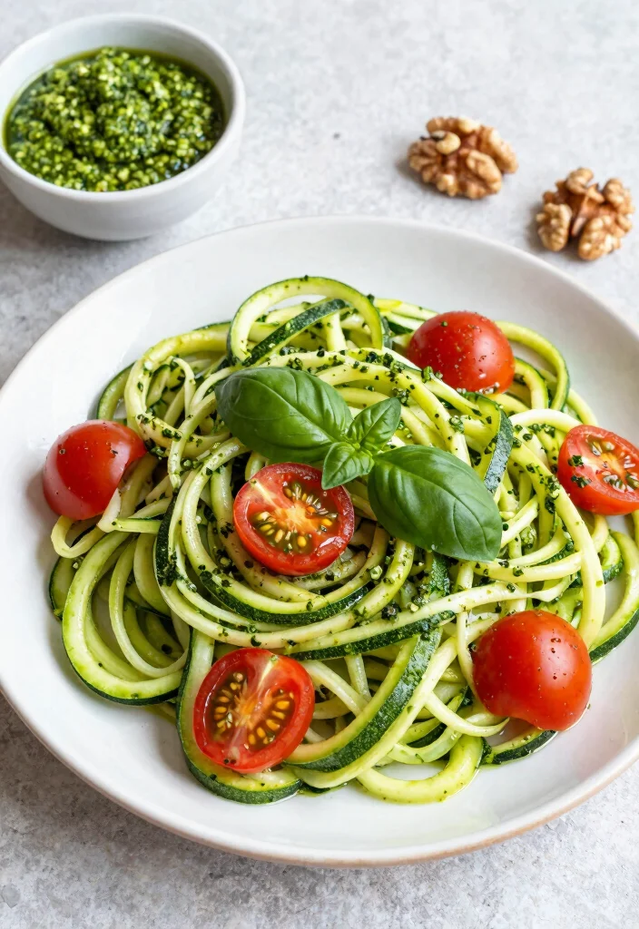 12 Healthy Meal Prep Recipes for Weekly Planning 48 12 Healthy Meal Prep Recipes for Busy Weeks 8. Zucchini Noodles with Pesto 0 1