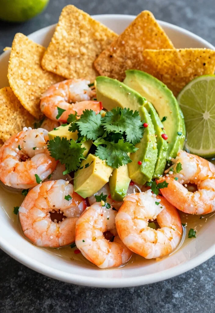 12 Healthy Mexican Recipes with Lighter Flavor 3. Spicy Shrimp Ceviche 0
