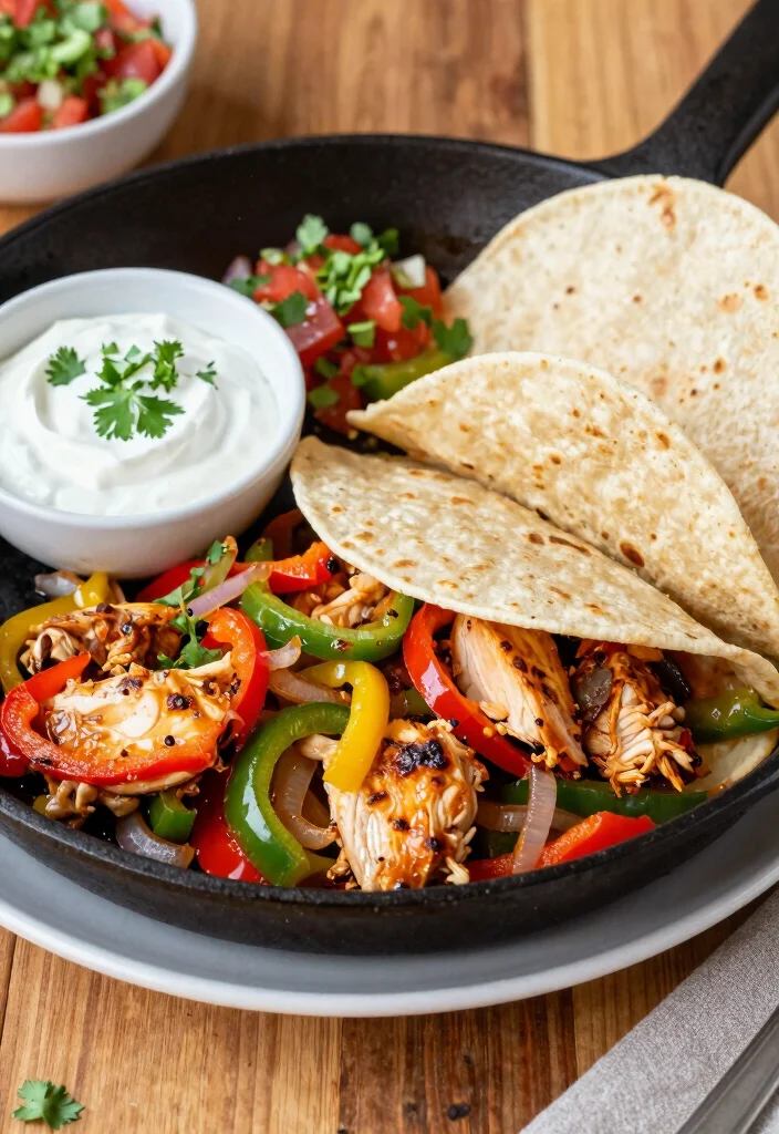 12 Healthy Mexican Recipes with Lighter Flavor 5. Lightened Up Chicken Fajitas 0