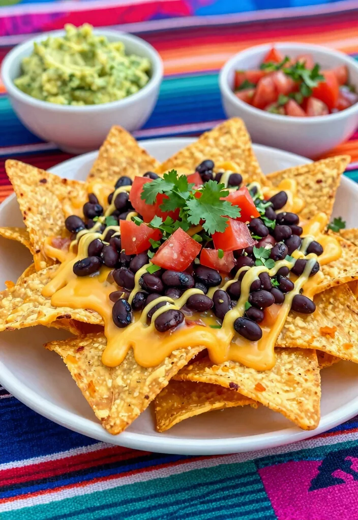 12 Healthy Mexican Recipes with Lighter Flavor 8. Baked Sweet Potato Nachos 0