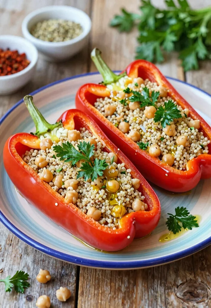 12 Healthy Ramadan Recipes for Nourishing Meals 1 12 Healthy Ramadan Recipes for Nourishing Meals 1. Stuffed Bell Peppers with Quinoa and Chickpeas 0