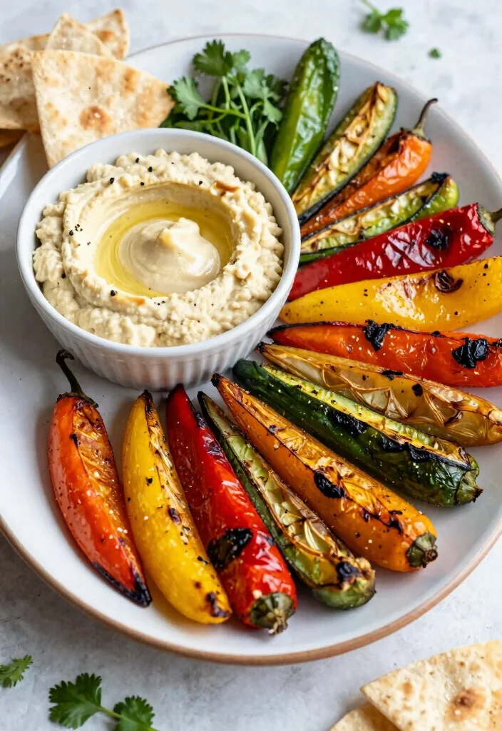 12 Healthy Ramadan Recipes for Nourishing Meals 15 12 Healthy Ramadan Recipes for Nourishing Meals 5. Roasted Vegetable and Hummus Platter 0